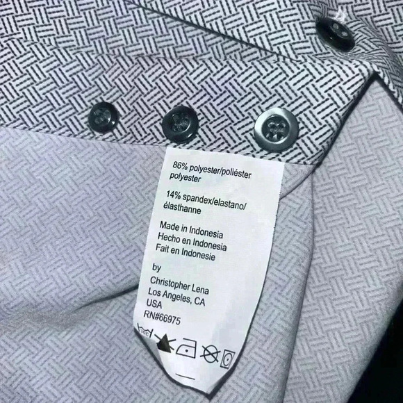 NWOT Proper Sport Light Blue Check Dress Men Shirt Size S. Slim - Picture 4 of 9